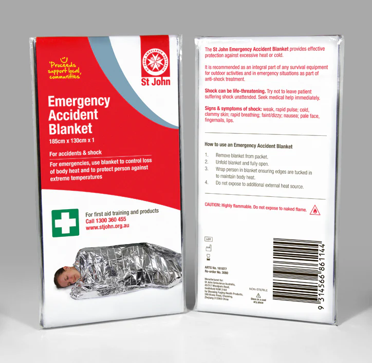 Emergency Accident Blanket - 185cm x 130cm - Image 3